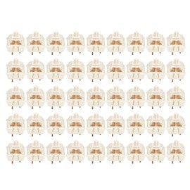 45Pcs Mechanical Keyboard Switches Waterproof Backlight Silent Linear Mechanical Key Switches Set for DIY White, Dual Spring