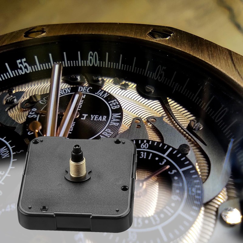 Jagowa Silent Clock Mechanism Quartz Clock Movement Replacement Wall Clock
