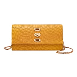 Fossil Penrose Wallet Yellow, yellow, Fashionable