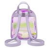 Milan Chiva Clear Backpack for Stadium Events See Through Mini