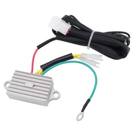 HiSport Voltage Regulator with Harness Replaces 136-7879 & 127-9219 Compatible with Exmark Quest Radius E/S Series, Toro TimeCutter, Titan, Z-Master Mowers | OEM Fit for Toro X5450 & Zero-Turn Models