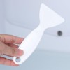 Jitnga Pack of 4 Portable Plastic Ice Scraper De-Icer for