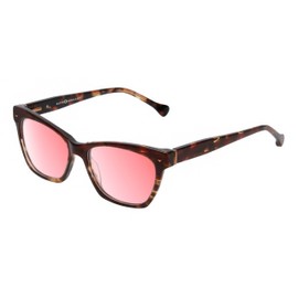 Calabria Fierce Pink Tint FL-41 Reading Glasses +3.25 Red Tortoise Havana Women Blue Light Sensitivity FL41 Readers