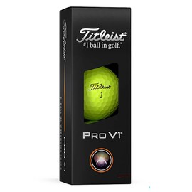 2025 TITLEIST PROV1 Pro V1 Yellow (3 Sleeves)