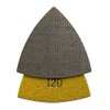 3" Triangular Diamond Grinding/Polishing Pads for Oscillating Multi-Tools, 3mm Segment