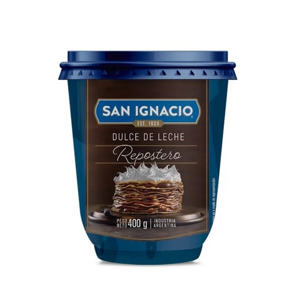 San Ignacio Dulce de Leche Repostero Thicker Perfect for Cakes, Bites, Biscuits & Baking at Home, 400 g / 14.1 oz