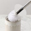Motifeur Bathroom Accessories Ceramic Toilet Brush Set - Toilet Bowl