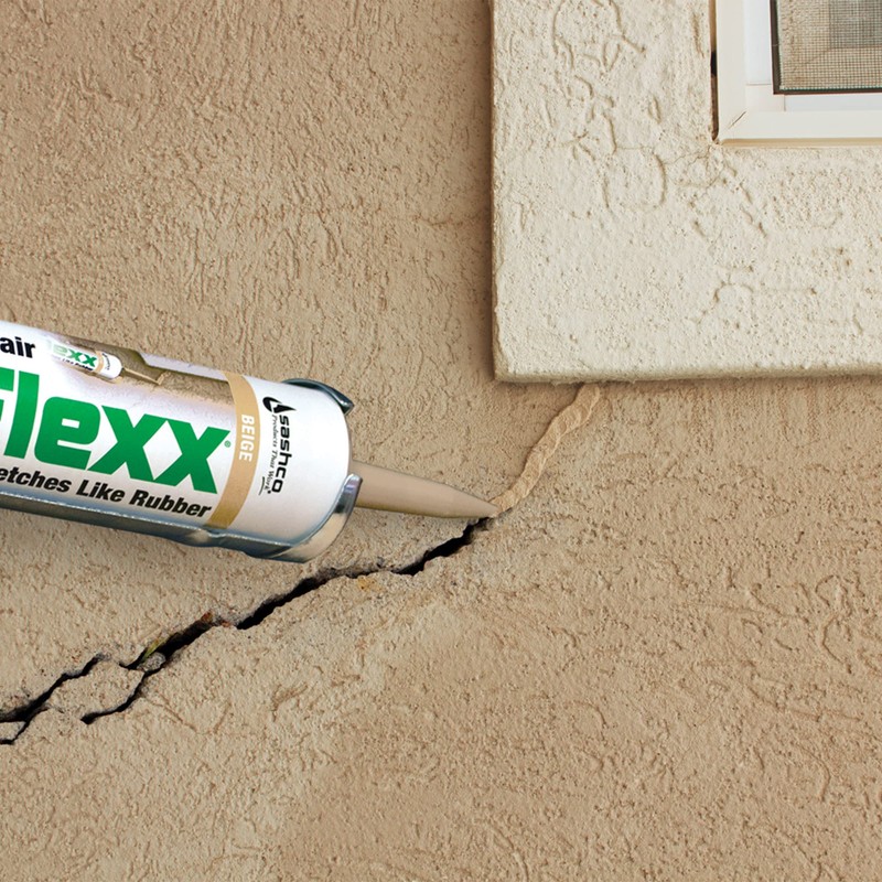 Mor-Flexx Textured Caulk, Ironstone 10.5 oz (Pack of 1)
