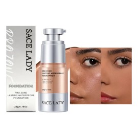 Sace Lady Base De Maquillaje Líquida Mate Larga Duración 24h