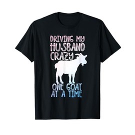 Funny Goat Design For Women Girls Farm Animal Goat Farmer T-Shirt