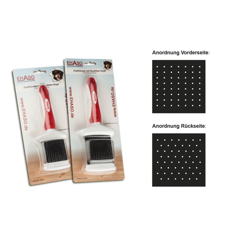 EHASO Softzupfbürste groß 6,5 x 6cm