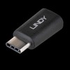 LINDY USB 2.0 Type C Male to Micro-B Female Adapter