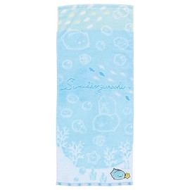 Marushin 6575043200 Face Towel, Sumikko Gurashi Life, San-X, Sumikko, Cute, Girls, Face Towel, Bath Towel, Long, Cotton