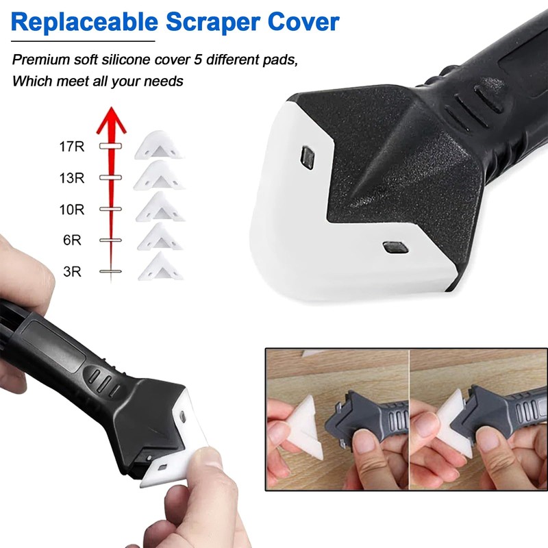 Silicone Caulking Tools - Sealant Finishing Tools Paste Removal Scraper,