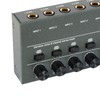 Perfeclan Audio Mixer with 6 Inputs, Audio Mixer for Professionals
