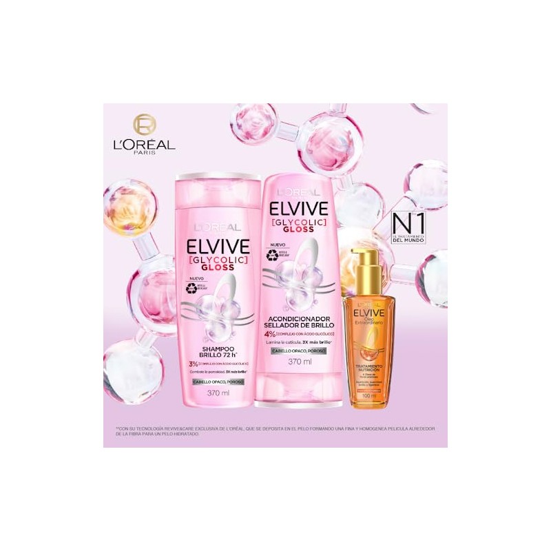 Kit LOréal Paris Elvive Óleo Extraordinario 100 ml Elvive Acondicionador