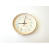 KATOMOKU plywood clock 21 radio clock sweep (continuous second hand)