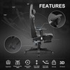 GTRACING Gaming Chair with Footrest, Ergonomic Computer Game Desk Chair,