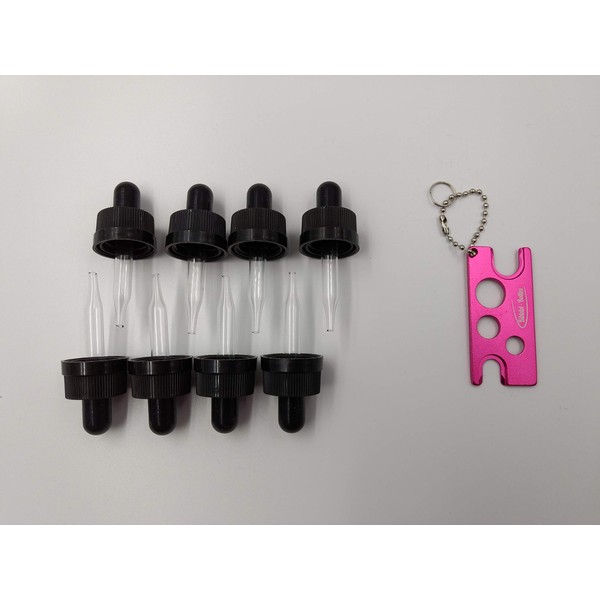 5ml Glass Eye Droppers,Oil Dropper Compatible with 5ML doTerra Essential