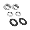 Windshield Wiper Wheel Box Bezel Kit ABS Chrome 519988Z for
