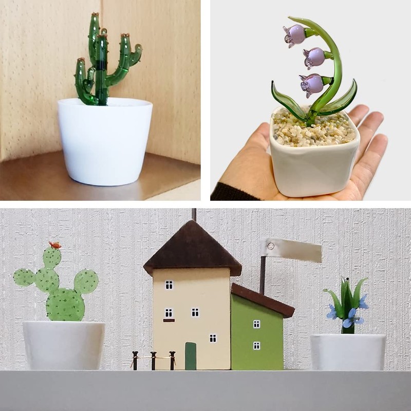 HIGHAWK Ruri Crafts, Decorations, Ornaments, Objects, Accessories, Potted Plants, Interior
