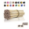 4" Inch Long Wooden Refill Matchsticks with Strike Stickers -