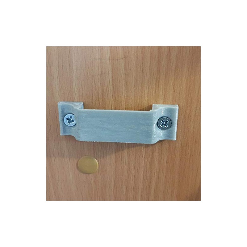 Tape Measure Wall Clip/Bracket: Grey