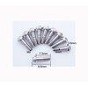 NC HAISDA Pocket blade knife handle screws for Microtech,EDC folding