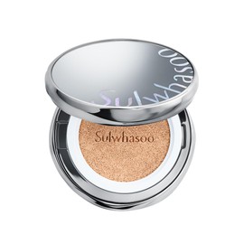Sulwhasoo Perfecting Cushion SPF 46 | Evens Skin Tone & Blurs Imperfections | Enhance Natural Radiance | Semi-Matte Finish | Korean Herb Extract | Korean Makeup, 21 Beige