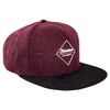 Blackskies Snapback cap, black, brown, grey wool screen, unisex premium