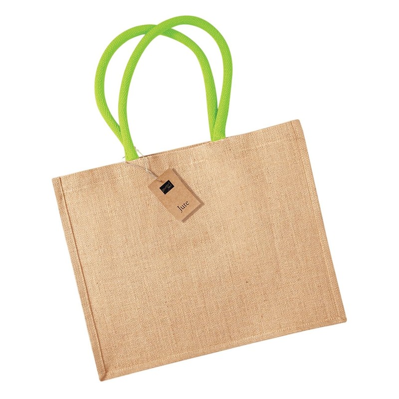 Westford Mill classic jute shopper, natural, 42 x 33 x