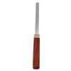 Guitar Fret Crowning File Chrome Plated Solid Wood Handle Fret