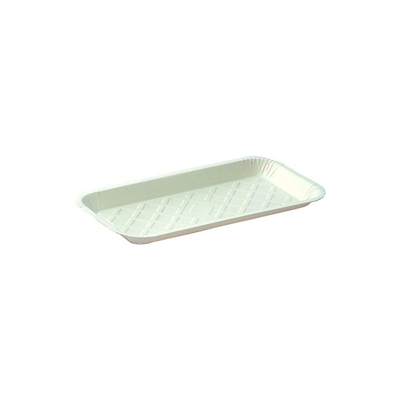Deep and Elongated Paper Plates, Clean Tray, 100 Sheets No.