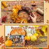 Giegxin 40 Pcs Fall Thanksgiving Resin Charm Autumn Pumpkin Turkey
