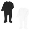 HahaNice Tiny Baby Clothes Neutral Sleepsuits Zip Babygrow Footed Pajamas