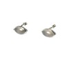 925-5x10mm Rose Quartz Stud Earrings (MRQST1404171), Sterling Silver, Quartz
