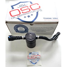 J&L / JLT Performance New J&L / JLT 3051D-B black billet driver side oil separator / catch can kit