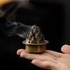 Chinese Chinese Bronze Boshan Burner - Mountain Symbol Incense Burner