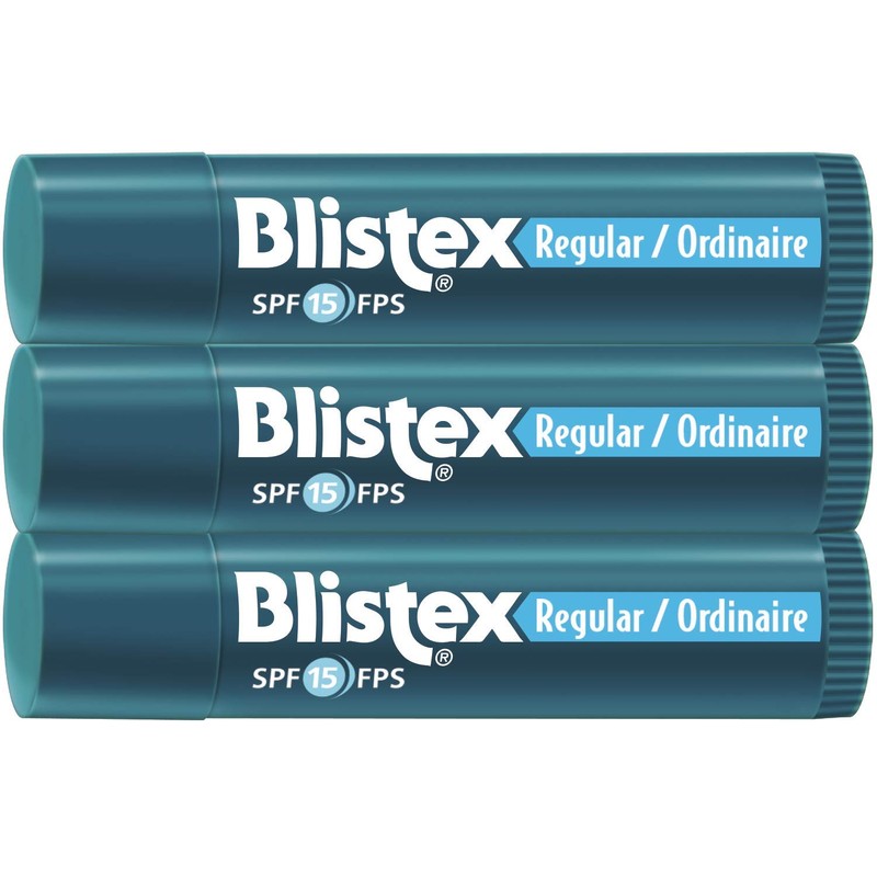 Blistex Regular Lip Balm Value Pack 3 count