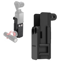 CAPART Expansion Adapter for DJI Osmo Pocket 3, Action Camera Mount with Cold Shoe, Pocket 3Tripod Mount Backpack Mount Bike Mount