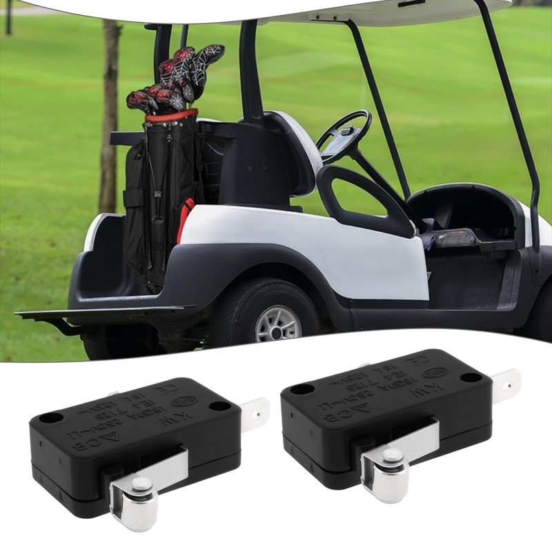 YINETTECH 2pcs Golf Cart Accelerator Micro Switches 16A 250V 10896