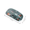 Wireless Mouse Transparent Silent 5 Keys 1600DPI Adjustable Rechargeable 2.4G