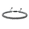 Hematite Anklet Ankle Bracelets for Women - Waterproof Beaded Healing