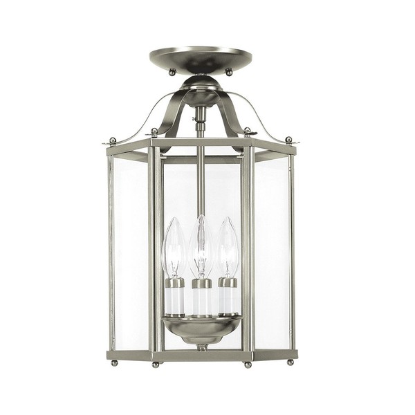 Sea Gull Lighting 5231-962 Bretton Semi-Flush Convertible Pendant Ceiling Fixture,