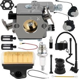 ZAMDOE MS250 Carburetor for Stihl MS210 MS210C MS230 MS 250 MS 210 MS 230 MS230C 021 023 025 Chainsaw Carb Replace 1123 120 0605 WT-286 WT-215 with 1123 160 1650 Air Filter 11234001301 Ignition Coil