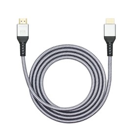 Riertostng HDMI 2.1 Kabel 8K, HDMI Male zu HDMI Male High Definition Anschlusskabel, Unterstützung 8K@60Hz, 4K@144Hz, geeignet für Laptops, PC, Projektoren usw. (2M)