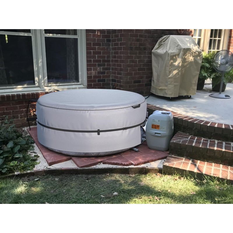 XCZ Hot tub Cover, Full Cover, Suitable for 71in Inflatable