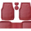 CAR PASS - Alfombrillas de goma resistentes para coche, juego