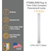 Diodesy- Twin Tube Compact Fluorescent Light Bulb 22.56 Inch FT