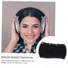 jojofuny Woolen Headphone Protective Cover for Soft Earphone Headband Protector